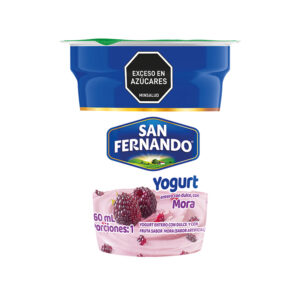 Yogurt Entero Mora San Fernando vaso 160 gr